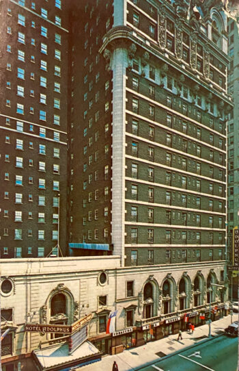 Hotel Adolphus Dallas Texas 1975 Postcard_Front