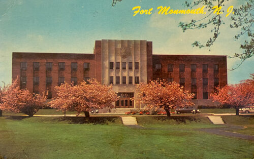 Fort Monmouth, New Jersey Postcard 1966_Front