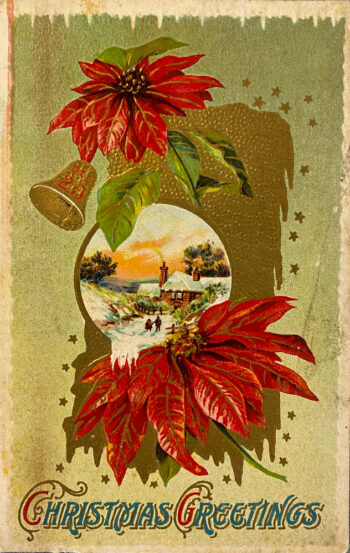 Merry Christmas Postcard Circa 1912_Front